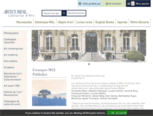 Tablet Screenshot of librairie.artcurial.com